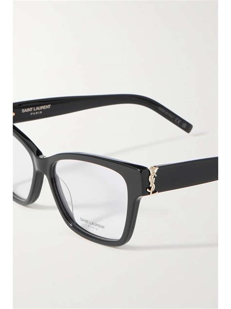 ysl eyesglasses|who makes saint laurent glasses.